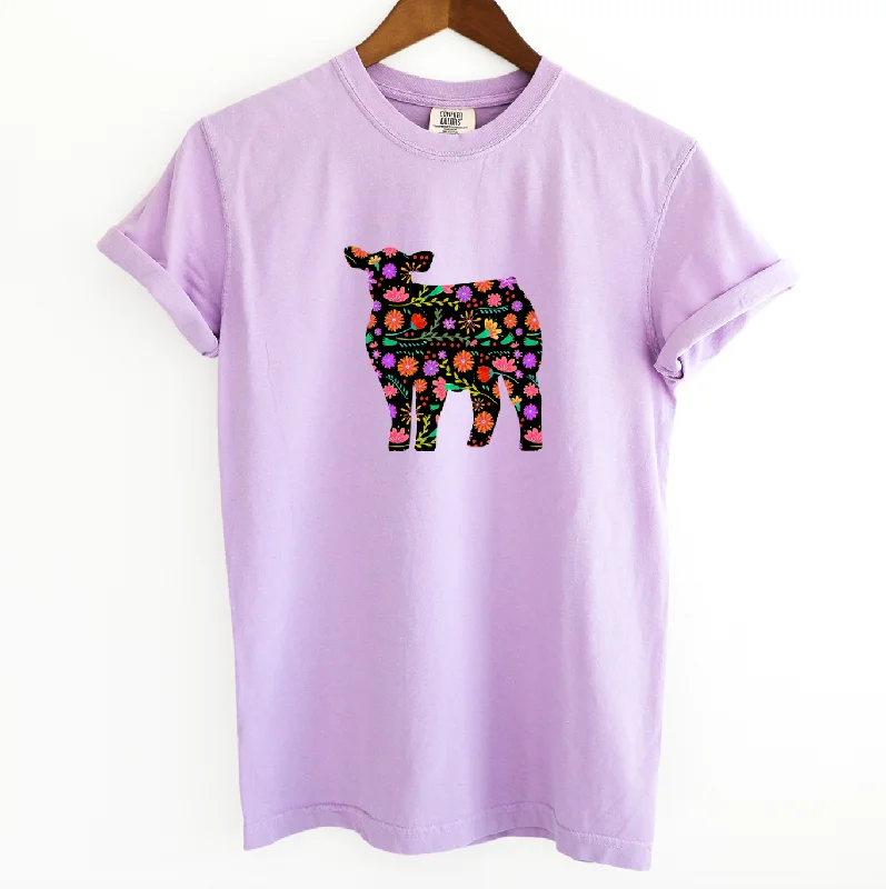 Fiesta Steer ComfortWash/ComfortColor T-Shirt (S-4XL) - Multiple Colors!