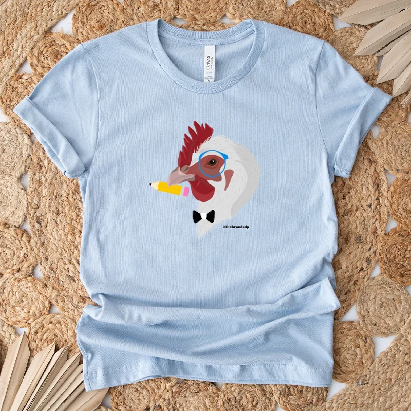 Nerdy Chicken T-Shirt (XS-4XL) - Multiple Colors!