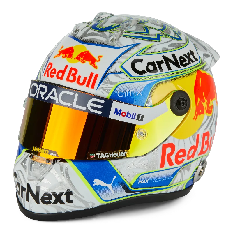 Oracle Red Bull Racing 1:2 Max Verstappen Austria GP 2022 Mini Helmet