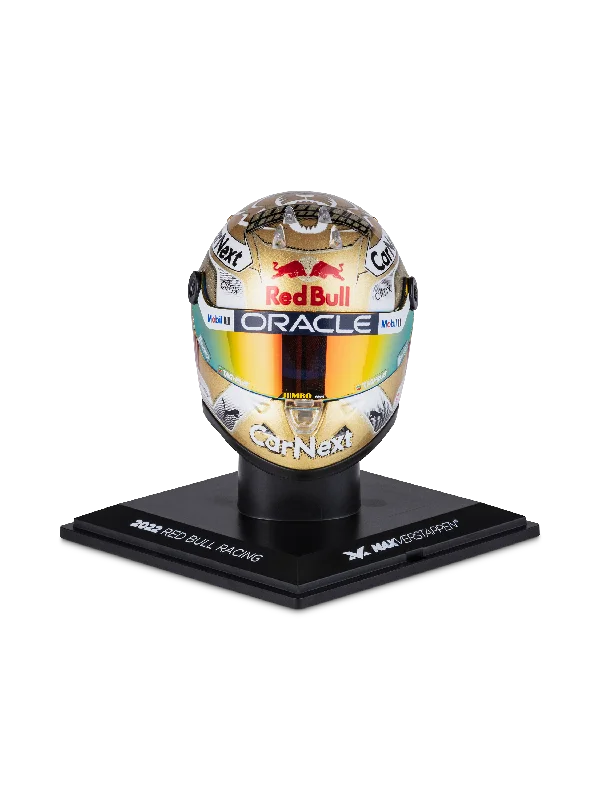 Oracle Red Bull Racing 1:4 Max Verstappen World Championship 2022 Mini Helmet