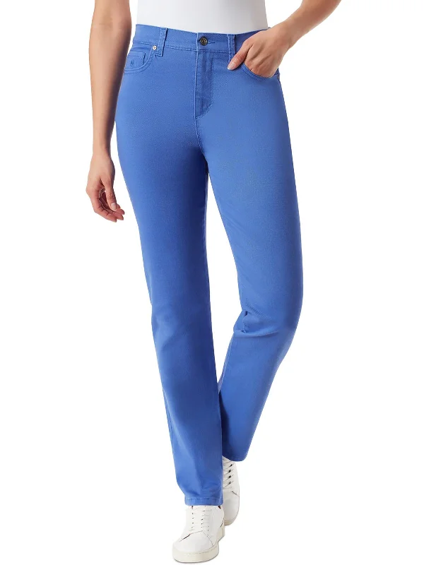 Womens Denim Slimming Tapered Leg Jeans