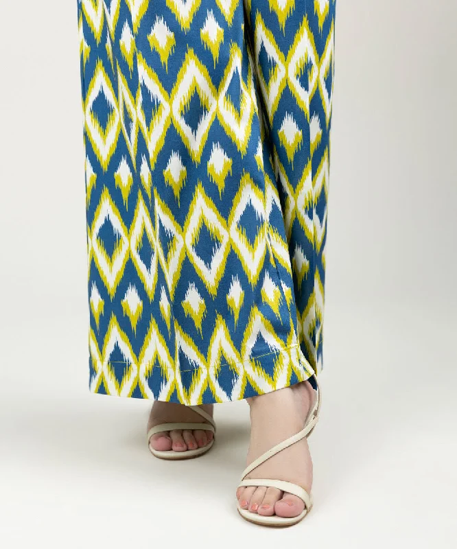 Printed Cotton Viscose Culottes