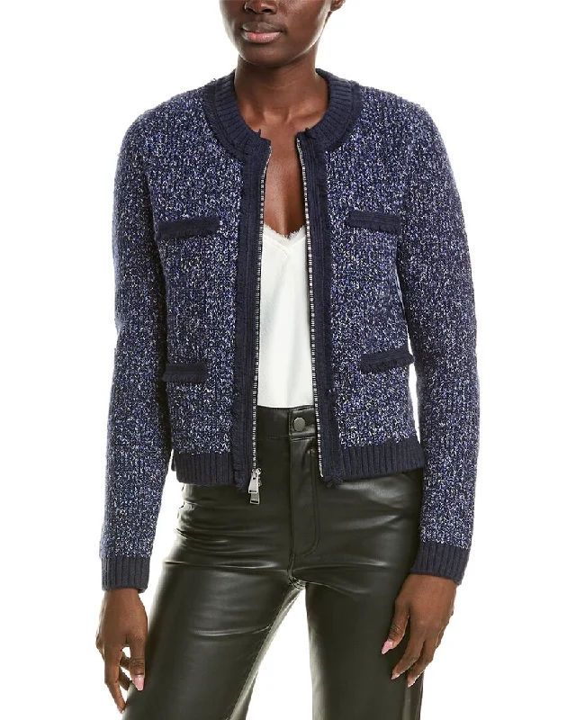 SIMKHAI Harris Wool-Blend Cardigan