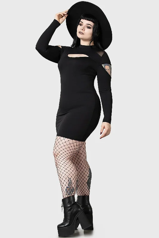 Cosmic Shift Long Sleeve Dress - Resurrect