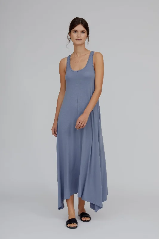 Jo Long Tank Dress - Flint Stone