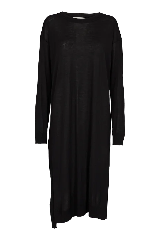 Vera Long Dress - Black