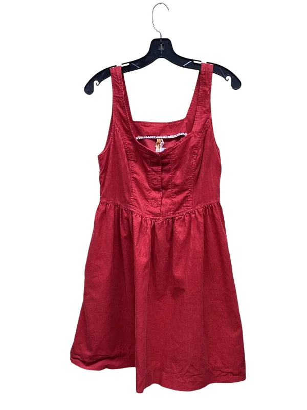 Dress Casual Midi By Maeve In Red, Size: S